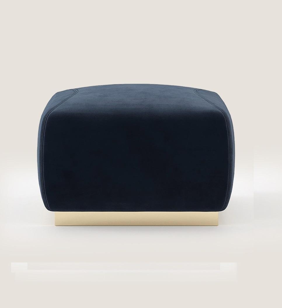 Luxus Designer Polster Hocker Schlafzimmer Möbel Beistellhocker Modern