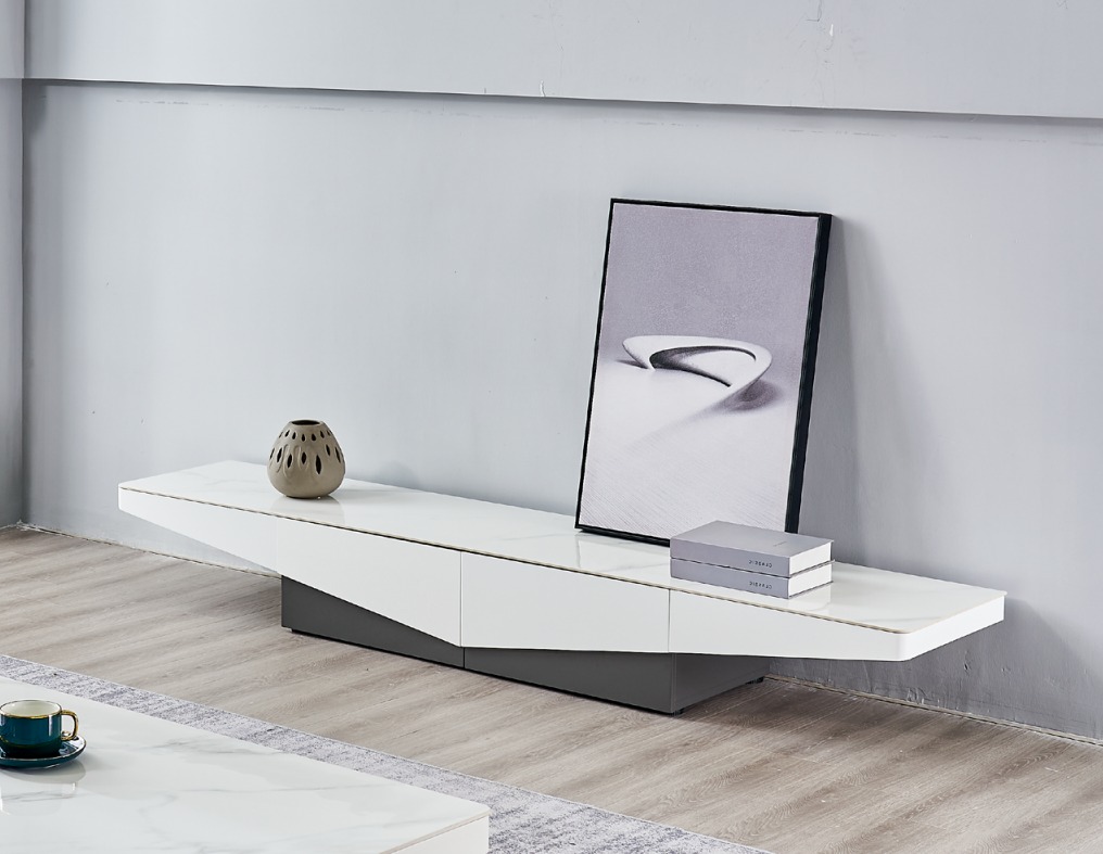Design Sideboard Schrank Kommode Modernes Low Board Regal Wohnzimmer rtv