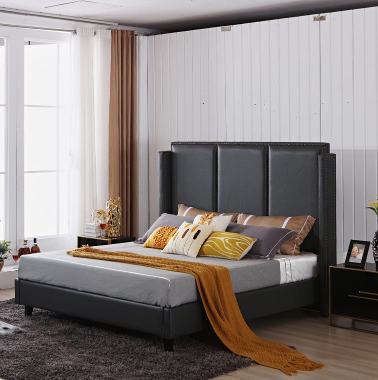 Designer Doppelbett Bett Hotel Luxus Schlafzimmer 180x200cm Betten1