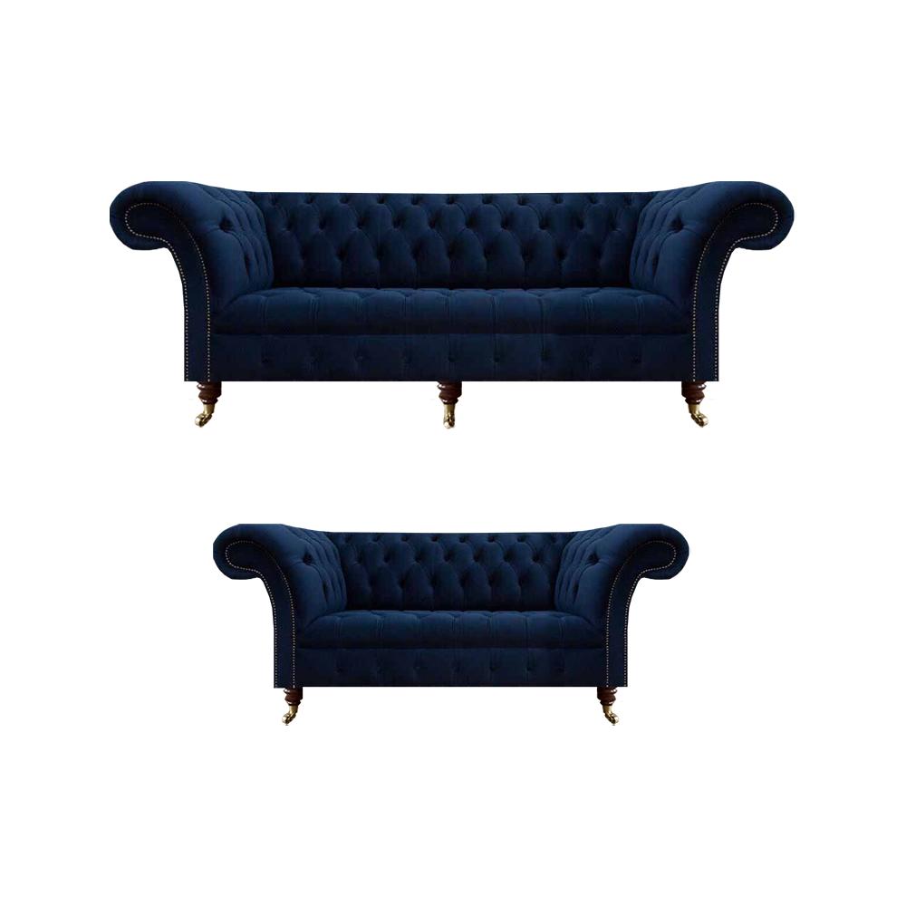 Luxus Design Möbel Set Dreisitzer Sofa Zweisitzer Couch Komplett Wohnzimmer