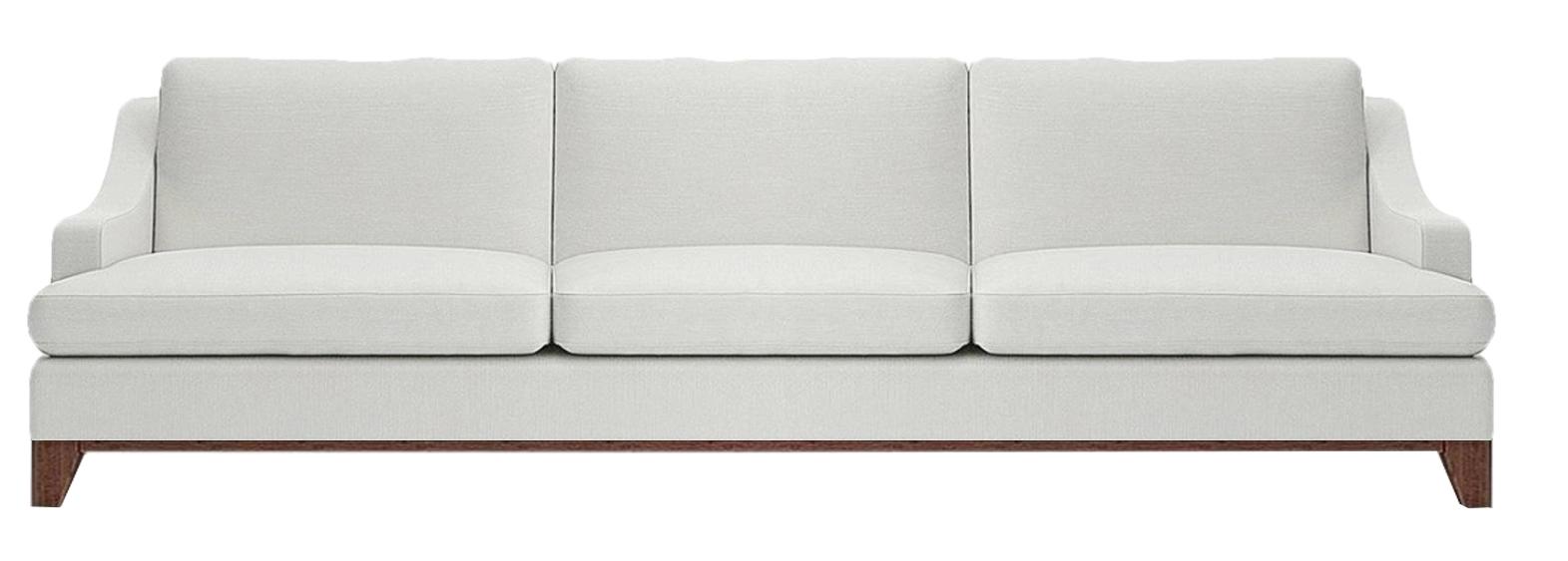 Designer Modern Dreisitze Weiß Sofa Couch Wohnzimmer Einrichtung Neu