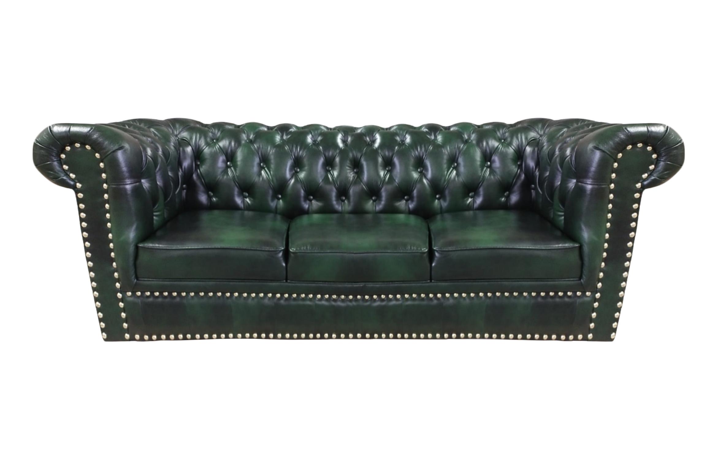 Design Modern Sofa Dreisitze Couch Wohnzimmer Chesterfield Ledersofa