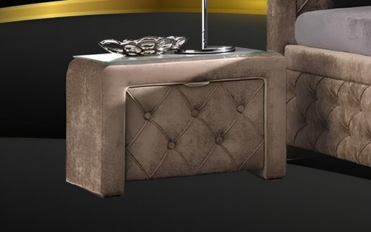 2er Set Nachttische – Elegante Design Nachtkommoden für Schlafzimmer Neu Sofort