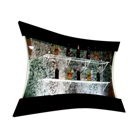Regale Design Beleuchtet Led Wasser Wand Bar Regal Säule Wassersäulen