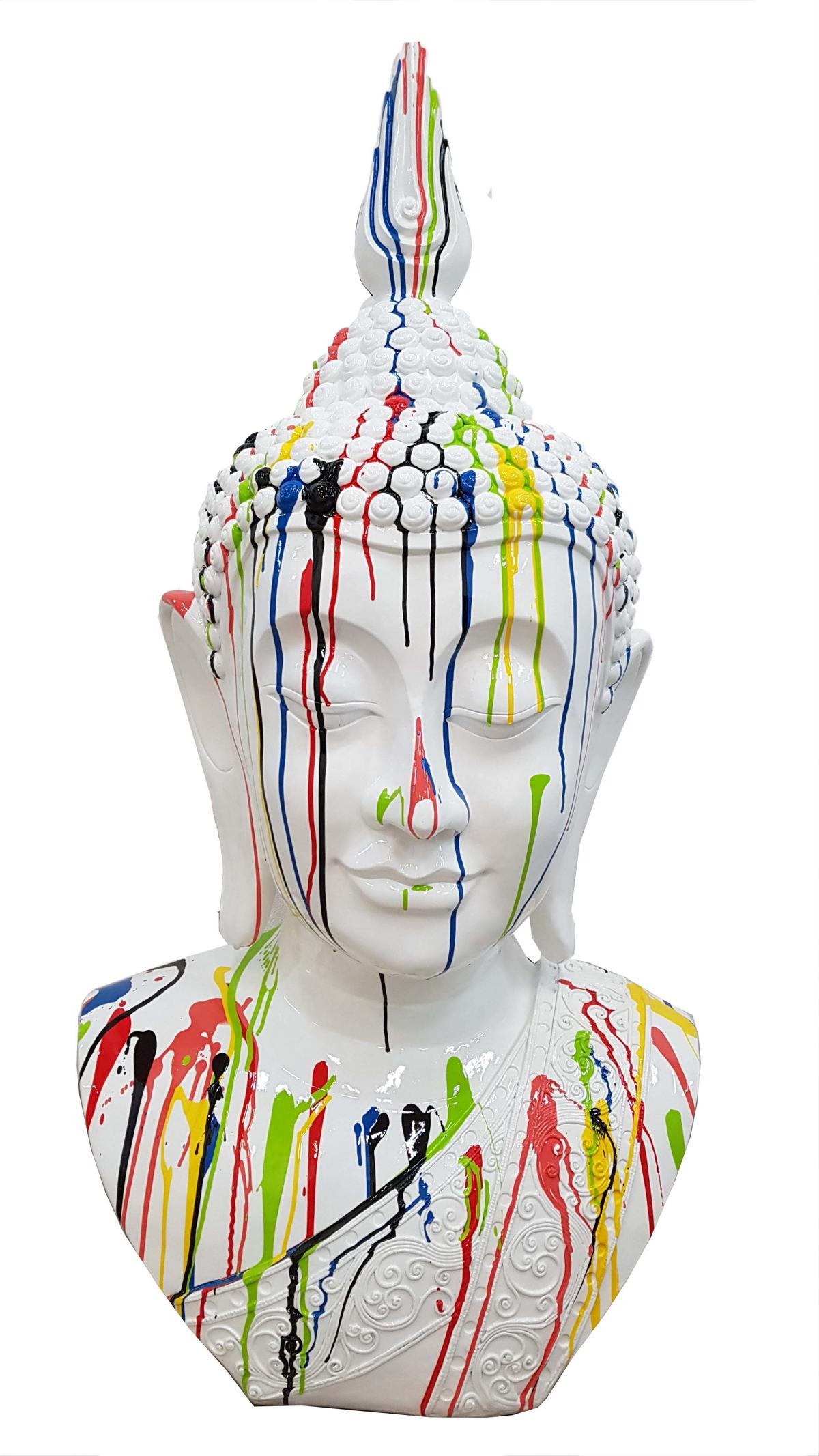 Abstrakte Buddha Deko Figur Statue Skulptur 117cm Figuren Statuen
