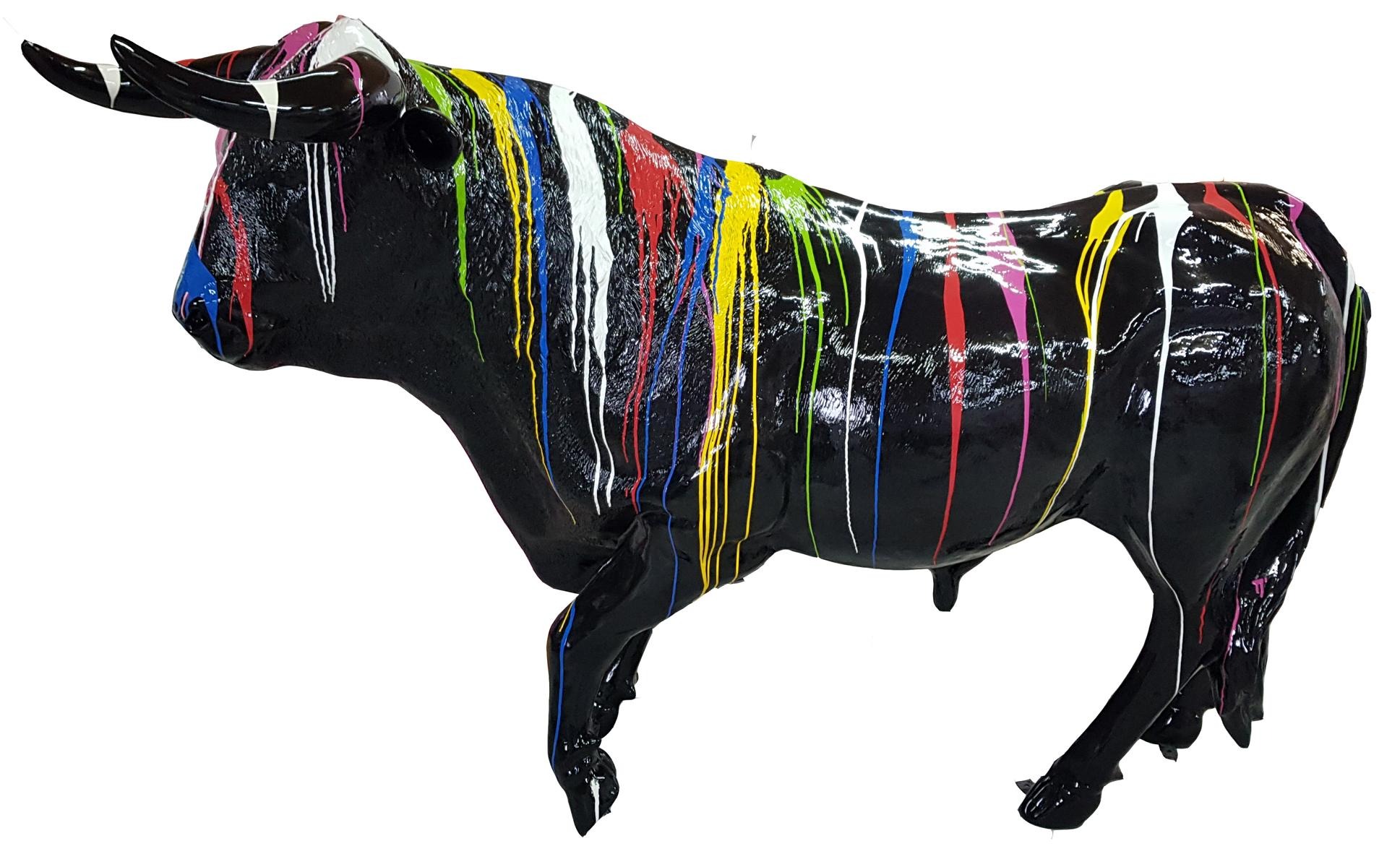 Lebensechter Stier Abstrakte Laden Deko Figur Statue 150cm Figuren