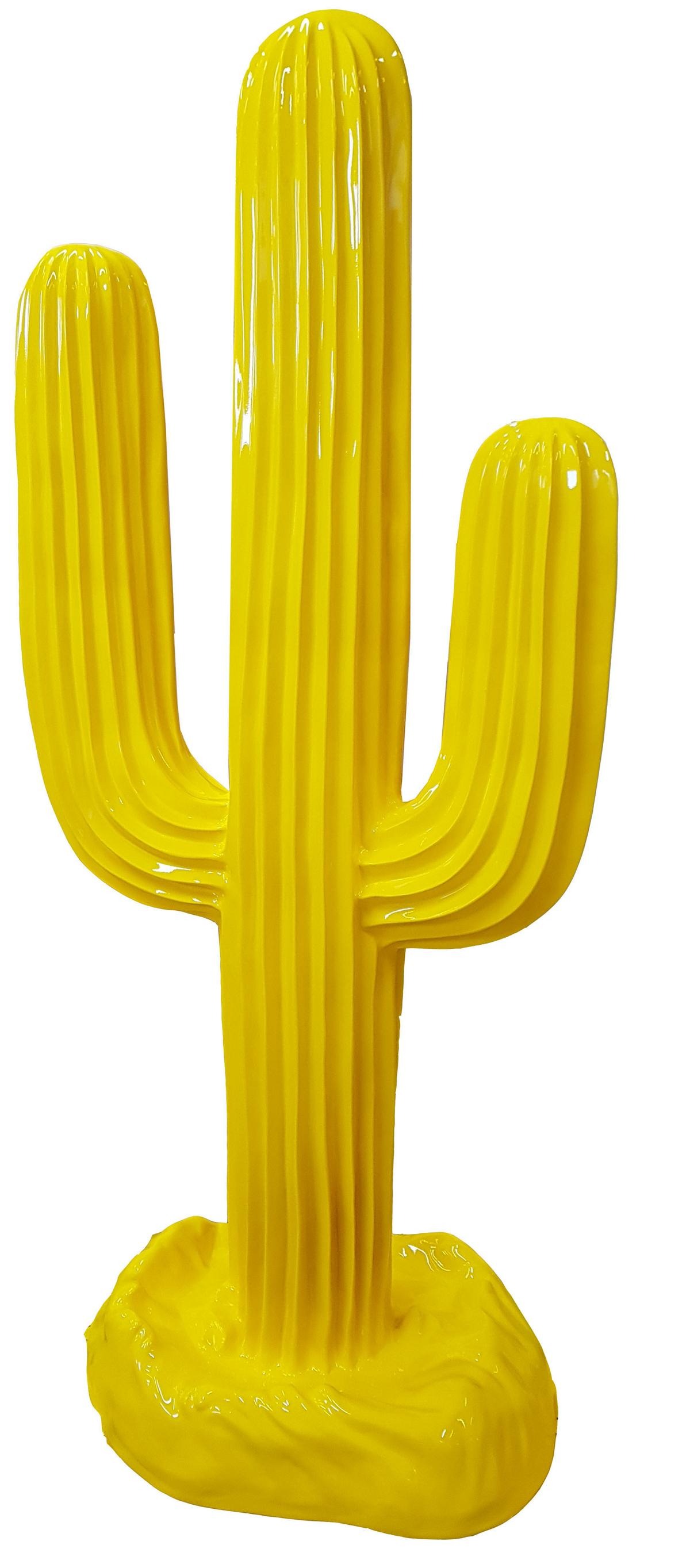 Abstrakte Dekorative Gelb Stand Figur Statue Skulptur 185cm Figuren Statuen