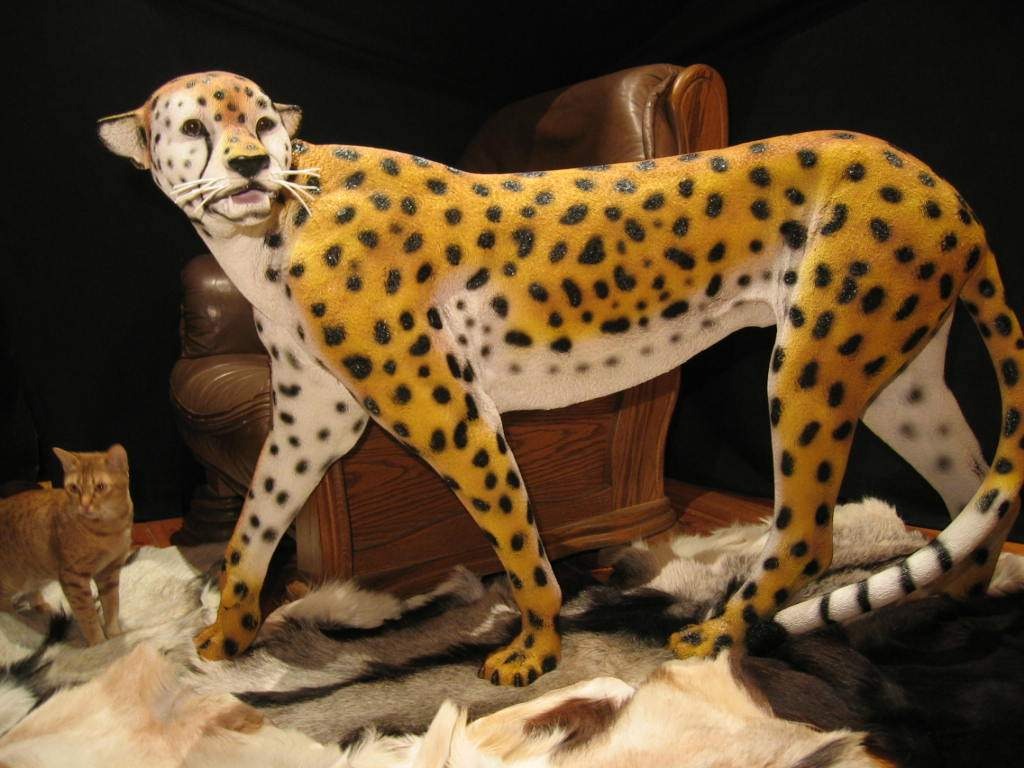 Tiere Deko Figur Statue Skulptur 85cm Figuren Statuen Skulpturen