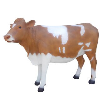 Rind Lebensgroße Figur Dekorationn Statuen Deko Skulptur Garten Figuren Sofort