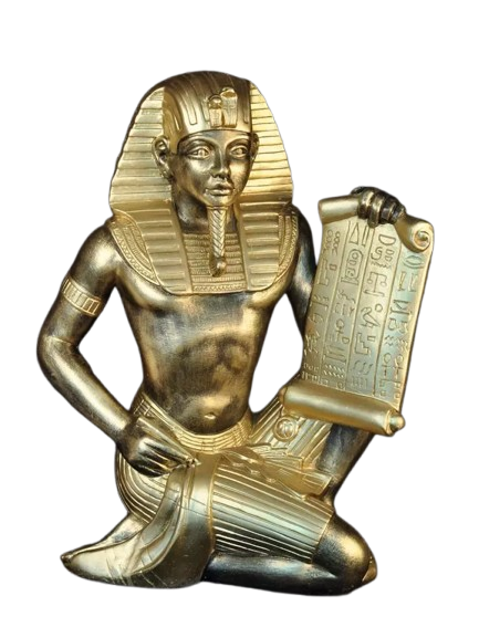 Ägyptische Figur Skulpturen Dekoration hieroglyphen Deko Sofort