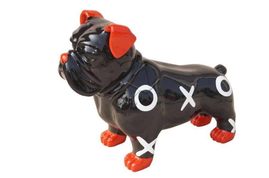 Design Hund Figur Statue Dekoration Skulptur Skulpturen Figuren Abstrakt Deko