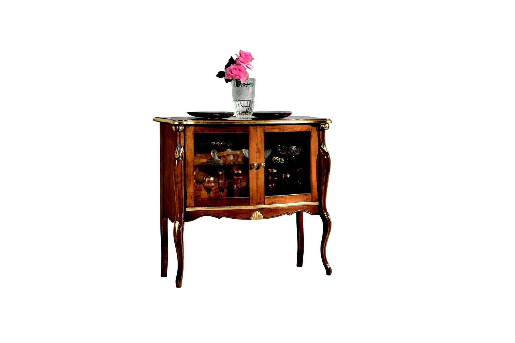 Möbel Klassischer Stil Vitrine Wohnzimmer Schränke Design Luxus Italienische Möbel Neu