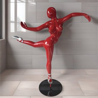 Designer Figuren Ballerinas Skulpturen Moderne Skulptur Frau Dekoration Sofort