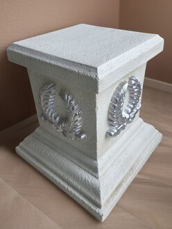 Kolonial Stil Säule Podest Antik Design Element Säule Ständer Blumen Sofort