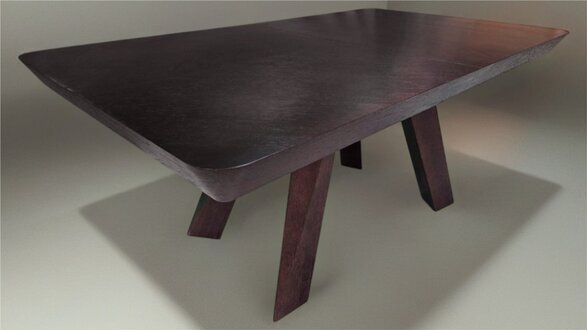 Großer ausziehbarer Esstisch aus Holz – ideal für Konferenz- und Essräume Sofort