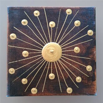 Abstraktes Ölgemälde von außergewöhnlicher Ausdruckskraft und Qualität Sofort