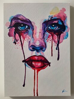 Modernes handgemaltes Ölgemälde auf hochwertiger Leinwand Sofort