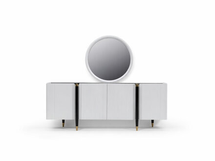 Kommode Regal Konsole Sideboard Schrank weiß ital Stil Sofort