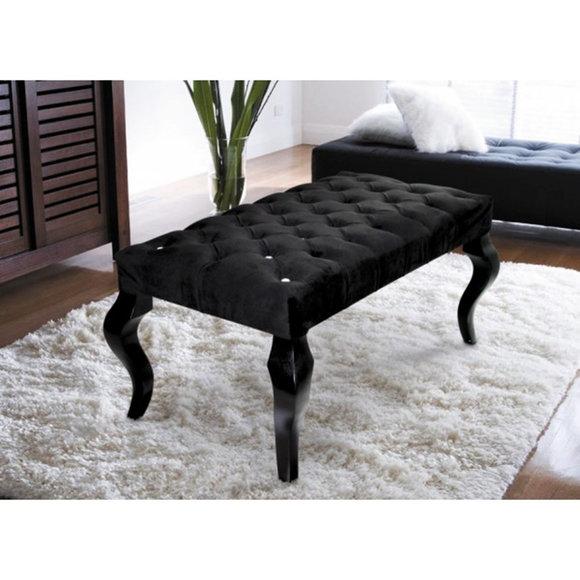 Chesterfield Hocker Ottomane Rundhocker Fußhocker Chaise Poufa