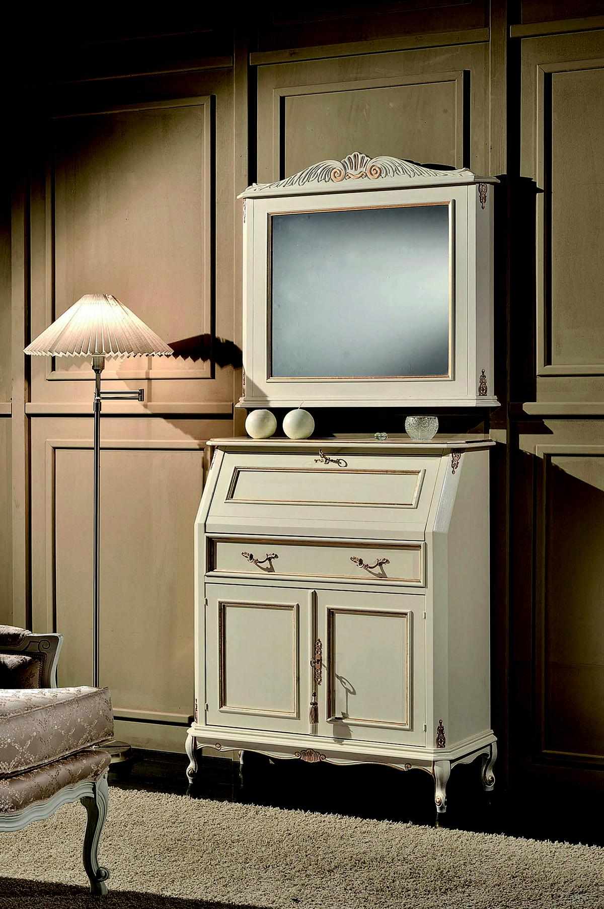 Design Schrank Luxus Sekretär Anrichte Kommode Schreibtisch Tisch Italienische