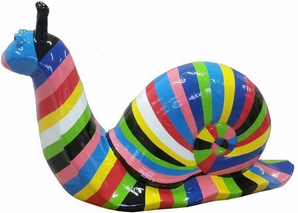Deko Schnecke Figur Statue Skulptur 100 cm FIguren Statuen Skulpturen
