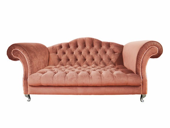 Chesterfield Sofa Klassisch Polster Designer Beige Sofas Garnitur Couch SLIII