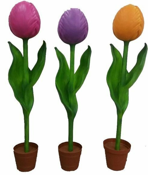Laden Dekoration Garten Tulpe Figur Statue Skulptur Deko Statuen