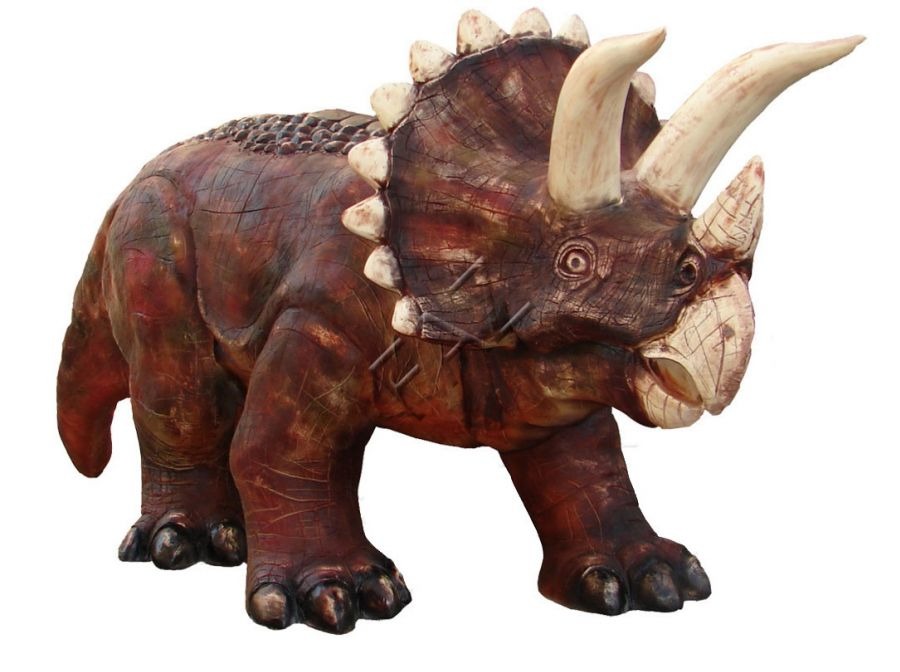 Dinosaurier Figur Statue Skulptur Figuren Skulpturen Massiv Dekoration