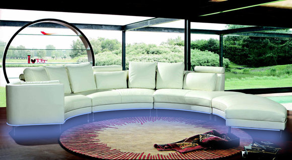 XXL Big Rund- Wohnlandschaft MODELL 2254 Couch Sofa deutschland