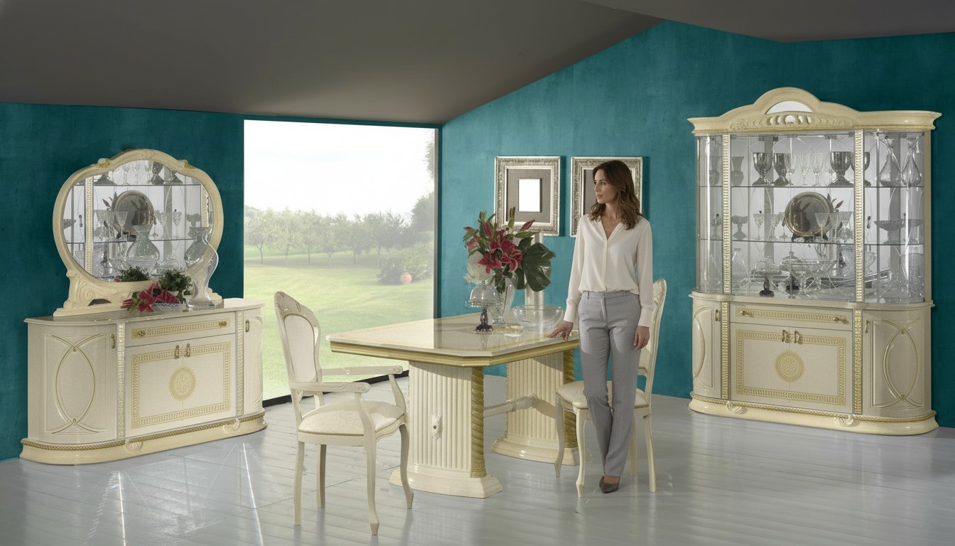 Esszimmer Set | Beige