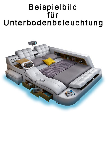 Modernes zweifarbiges Multifunktionsbett