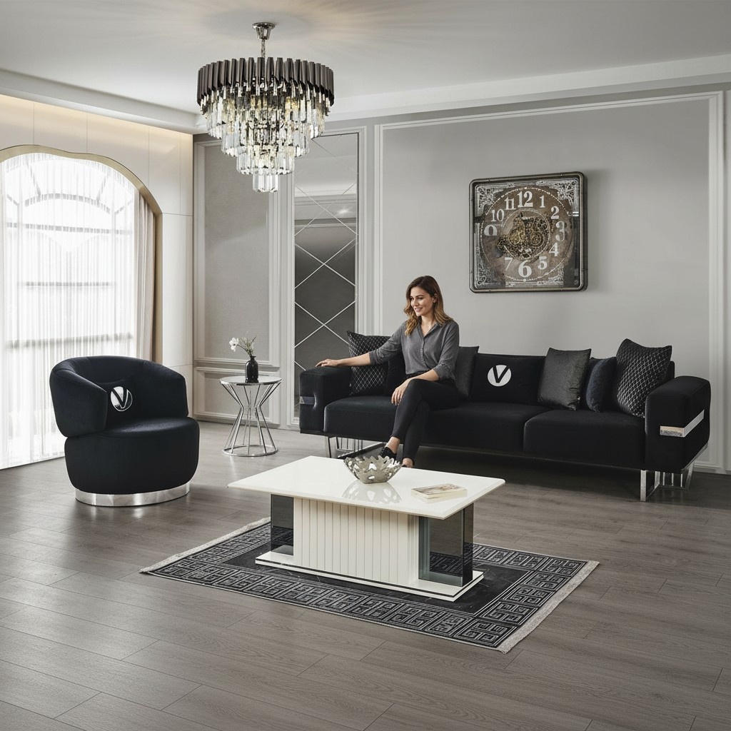 Modernes Wohnzimmer-Set