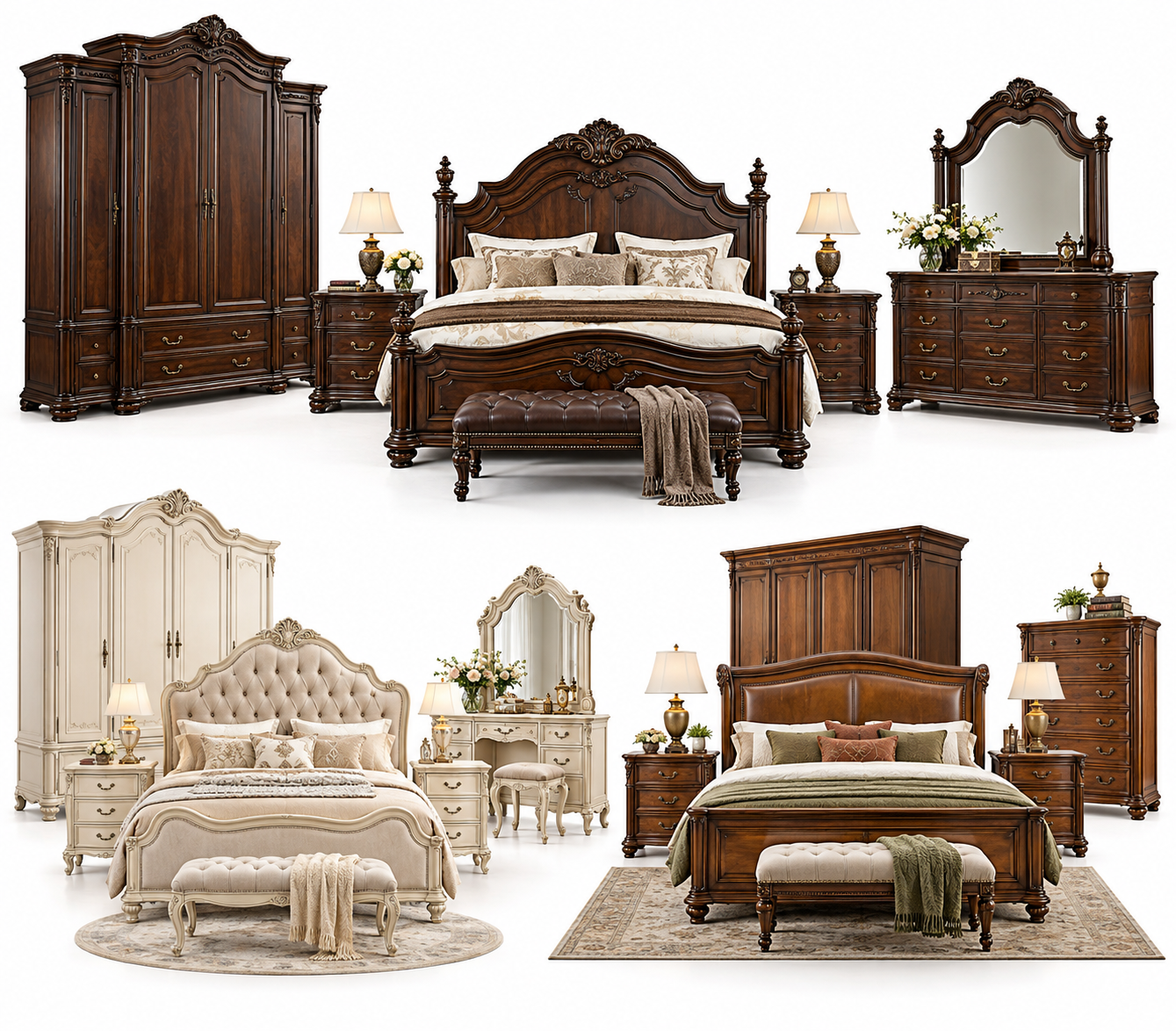 Klassisches Schlafzimmer Set