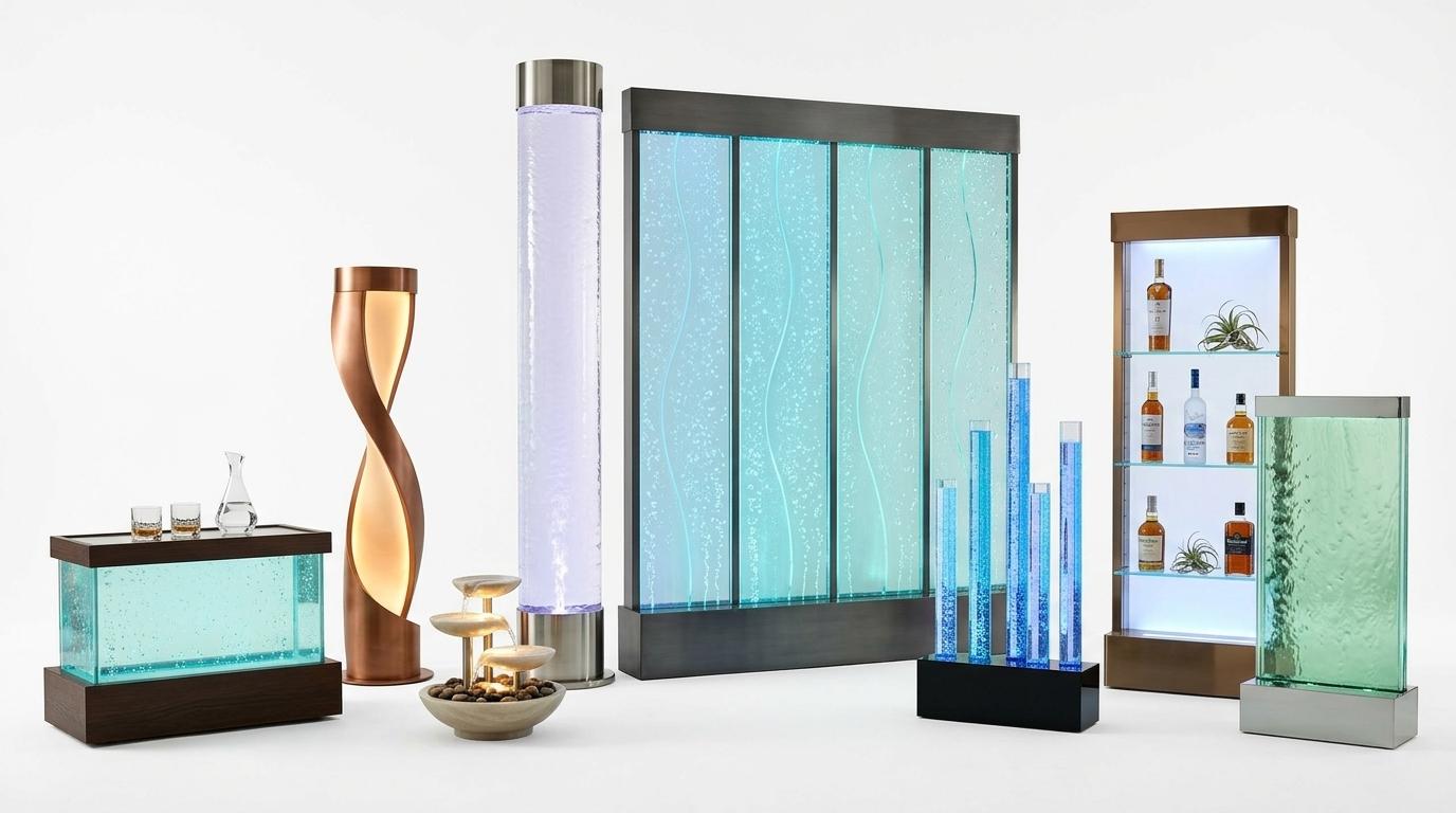 LED Wasserwand & Säulen