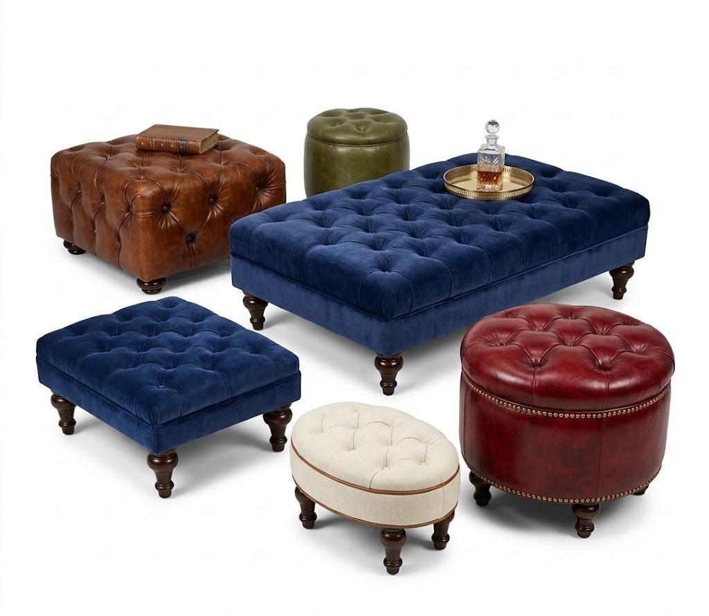 Chesterfield Hocker