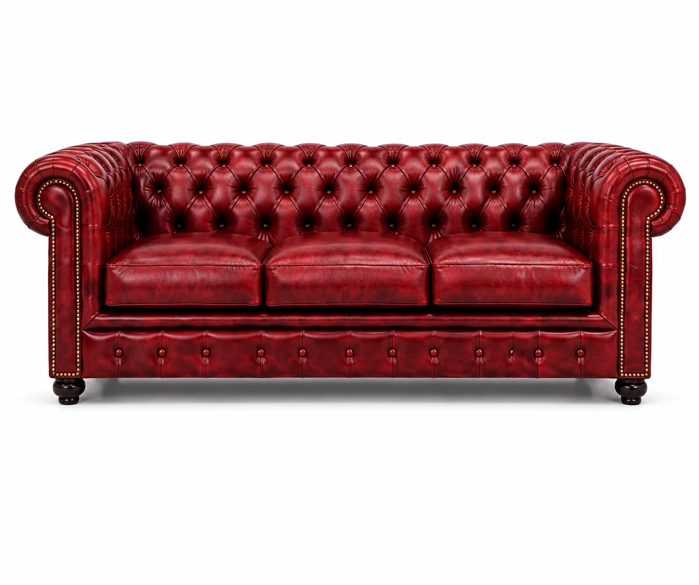 3 Sitzer Chesterfield