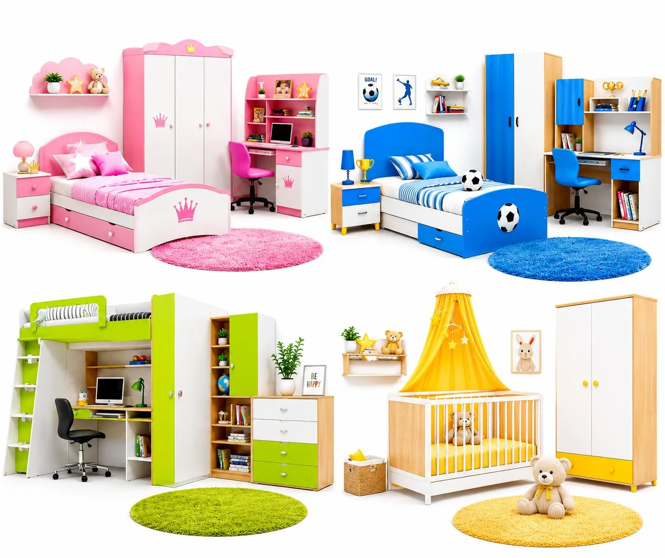 Komplette Kinderzimmer