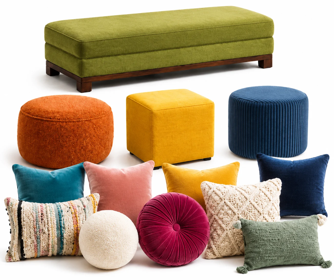Hocker & Kissen