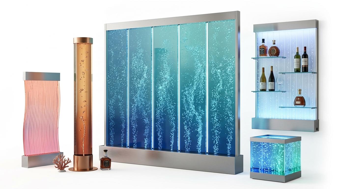 LED Wasserwand & Säulen