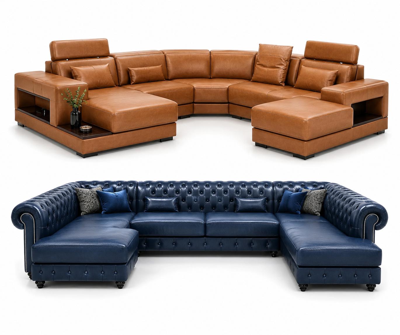 U-Form Wohnlandschaft