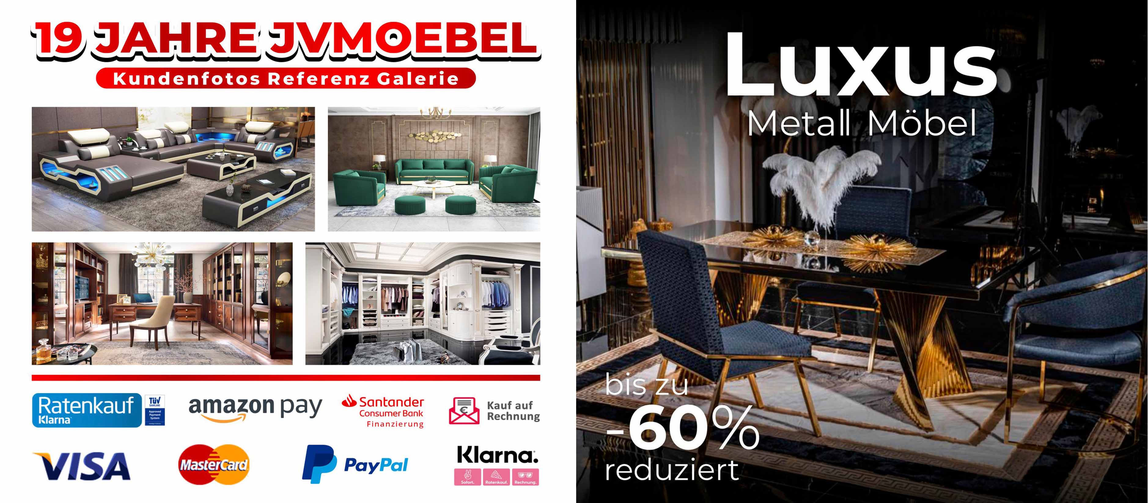 Luxus Moebel aus Metall & Edelstahl