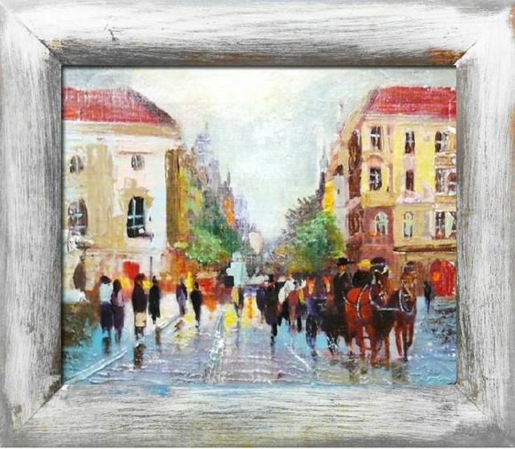 Ölbild Echte Handarbeit Bild Bilder Gemälde mit Rahmen Direkt vom Künstler 96651