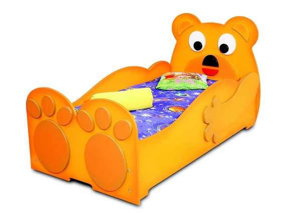 Bär Kinderbett Jugendbett Junior Betten Bett Kinderzimmer Spielbett Lattenrost